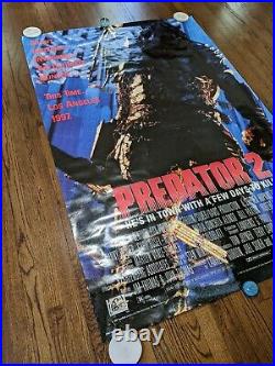 VTG Predator 2 Poster 1990 HTF size 66x44