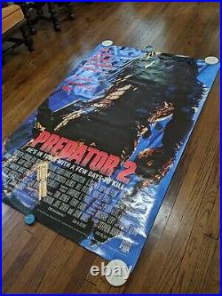 VTG Predator 2 Poster 1990 HTF size 66x44