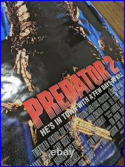 VTG Predator 2 Poster 1990 HTF size 66x44