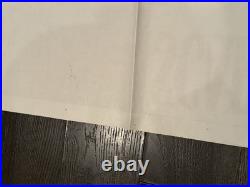 VTG Scarface 1983 One Sheet Original Movie Poster 27x41 Stone Al Pacino GRAIL