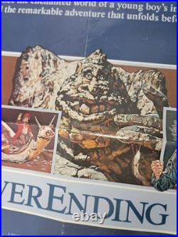 VTG The NeverEnding Story (1984) Original Movie Poster 27x41 EXCELLENT