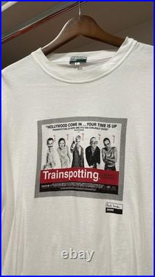 VTG Trainspotting Paul Smith sz Medium/Small Tee Shirt Movie Promo Poster 90s