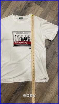 VTG Trainspotting Paul Smith sz Medium/Small Tee Shirt Movie Promo Poster 90s