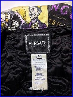 Versace J Couture Vintage'95 Hollywood Printed Blouson Jacket Men Movie Posters