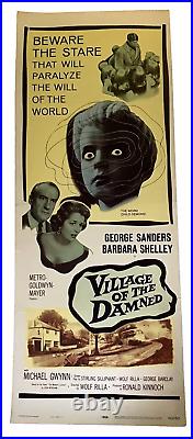 Village Of The Damned' Original Vintage Movie Poster