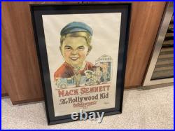 Vintage 1920's Movie Poster Mack Sennett Presents The Hollywood Kid