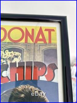Vintage 1939 Goodbye Mr Chips Belgian Movie Poster Framed Robert Donat
