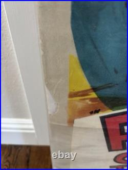 Vintage 1940s Morgan Lithograph Original Movie Poster Wild Bill Elliott