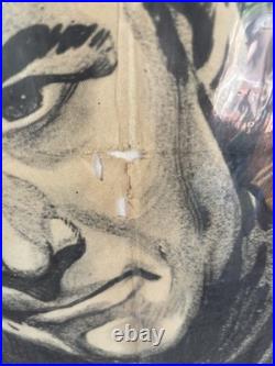 Vintage 1940s Morgan Lithograph Original Movie Poster Wild Bill Elliott