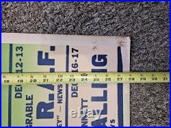 Vintage 1940s Movie Theater Poster