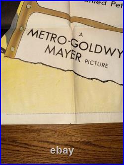 Vintage 1952 Travel Quiz Movie Poster MGM Pete Smith Specialty, Classic Cartoon