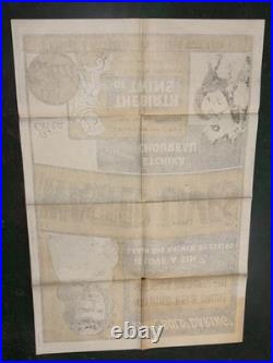 Vintage 1957 Exploitation One Sheet Theatre Movie Poster WASTED LIVES