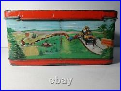 Vintage 1960's The Beverly Hillbillies Metal Lunch Box By Aladdin
