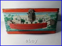 Vintage 1960's The Beverly Hillbillies Metal Lunch Box By Aladdin