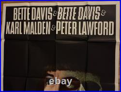 Vintage 1964 DEAD RINGER 3-Sheet Movie Poster Bette Davis Horror Skull Art 64/42