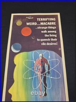 Vintage-1964 Unearthly Stranger Movie Poster Insert 14x36 Numbered 64/174
