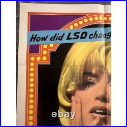 Vintage 1966 1 Sheet Movie Star American Style Movie Poster 27 X 41