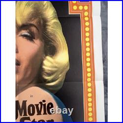 Vintage 1966 1 Sheet Movie Star American Style Movie Poster 27 X 41