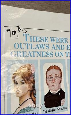 Vintage 1966 Original Numbered One Sheet Film Poster For The Movie Stagecoach