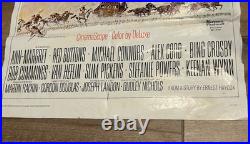 Vintage 1966 Original Numbered One Sheet Film Poster For The Movie Stagecoach