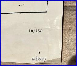 Vintage 1966 Original Numbered One Sheet Film Poster For The Movie Stagecoach