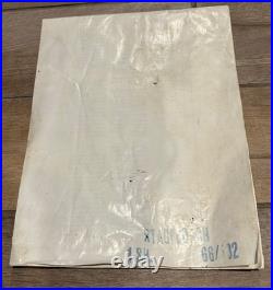 Vintage 1966 Original Numbered One Sheet Film Poster For The Movie Stagecoach