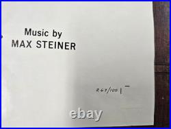 Vintage 1967 GONE WITH THE WIND Movie Poster 70MM Theater Only Version 27X41