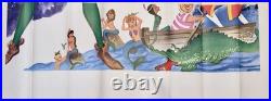 Vintage 1969 Walt Disney's Peter Pan 6 Sheet 84 x 84 Original MoviePoster 4 Pc