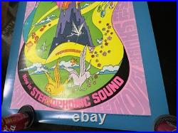 Vintage 1970 Disney Movie Poster Fantasia One Sheet