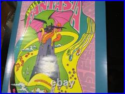 Vintage 1970 Disney Movie Poster Fantasia One Sheet