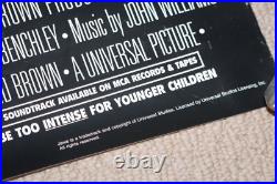 Vintage 1970s Print Jaws Movie Poster #527 Scorpio 22 x 35 US Release Classic
