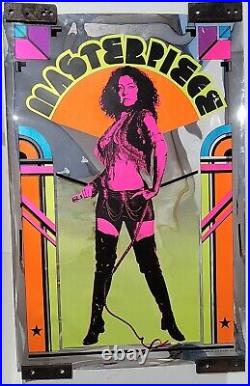 Vintage 1971 RARE mylar MASTERPIECE poster Miss Ultra Violet Warhol Factory