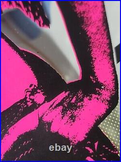 Vintage 1971 RARE mylar MASTERPIECE poster Miss Ultra Violet Warhol Factory