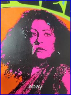 Vintage 1971 RARE mylar MASTERPIECE poster Miss Ultra Violet Warhol Factory