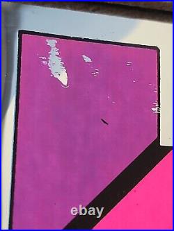 Vintage 1971 RARE mylar MASTERPIECE poster Miss Ultra Violet Warhol Factory