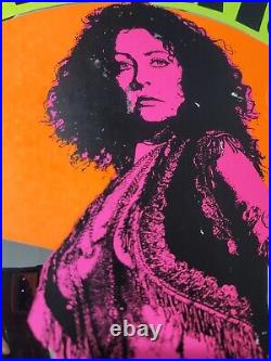 Vintage 1971 RARE mylar MASTERPIECE poster Miss Ultra Violet Warhol Factory