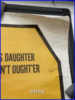 Vintage 1971 The Pigkeeper's Daughter Exploitation Movie Poster