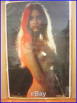 Vintage 1972 Mary poster hot girl man cave car garage 4813