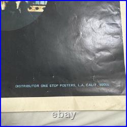 Vintage 1974 The Legend Of Bruce Lee Poster Karate Martial Arts 58x42 Very Rare