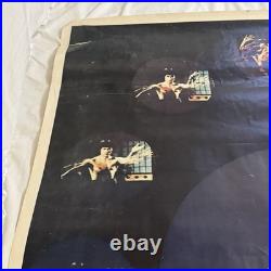 Vintage 1974 The Legend Of Bruce Lee Poster Karate Martial Arts 58x42 Very Rare