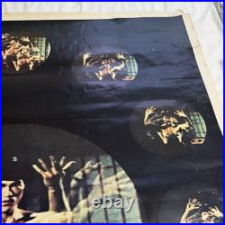 Vintage 1974 The Legend Of Bruce Lee Poster Karate Martial Arts 58x42 Very Rare
