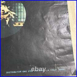 Vintage 1974 The Legend Of Bruce Lee Poster Karate Martial Arts 58x42 Very Rare