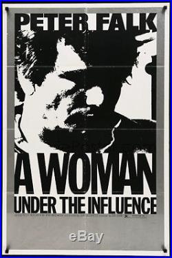 Vintage 1974 WOMAN UNDER THE INFLUENCE 1sh John Cassavetes Peter Falk