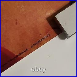 Vintage 1975 Tommy movie poster by the Robert Stigwood Organization 24x36