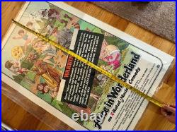 Vintage 1976 Alice in Wonderland X-Rated Musical Comedy Original Movie Poster