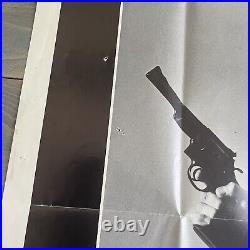 Vintage 1976 Original Dirty Harry THE ENFORCER Eastwood 27X41 Movie Poster