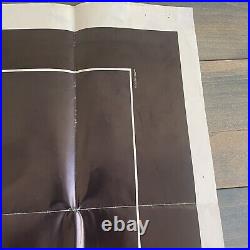 Vintage 1976 Original Dirty Harry THE ENFORCER Eastwood 27X41 Movie Poster