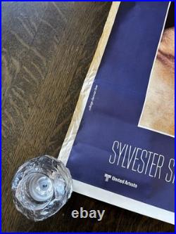 Vintage 1976 Turkish Movie Film Poster ROCKY