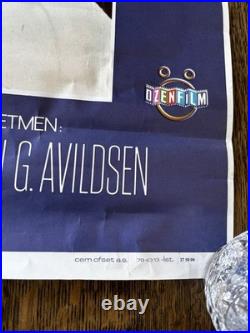 Vintage 1976 Turkish Movie Film Poster ROCKY