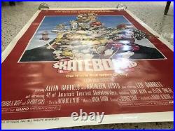 Vintage 1977 SKATEBOARD Tony Alva Original Movie Poster 27 X 41 Leif Garret